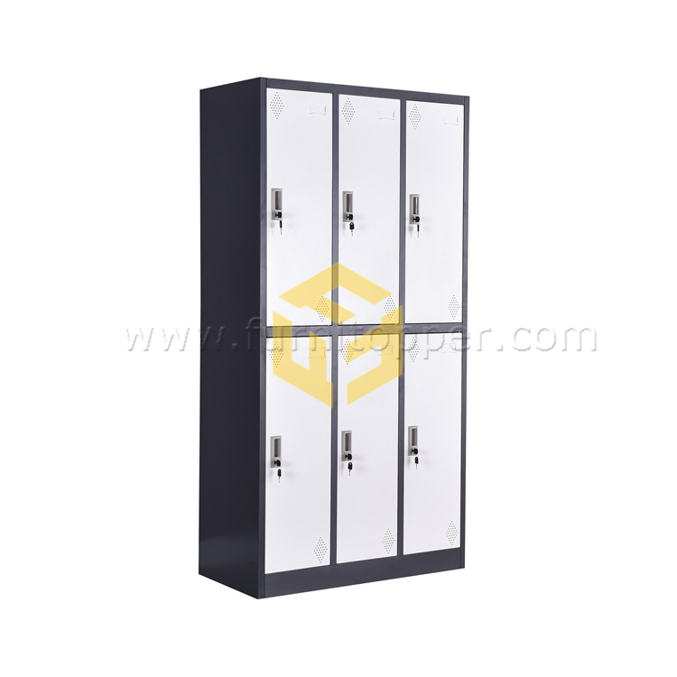 6 Door Storage Gym Locker