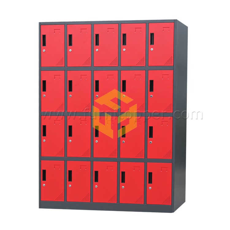 20 Door Metal Storage Cabinet Locker