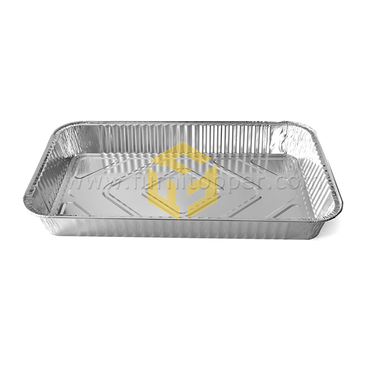 Food Packing Aluminum Foil Containers Trays