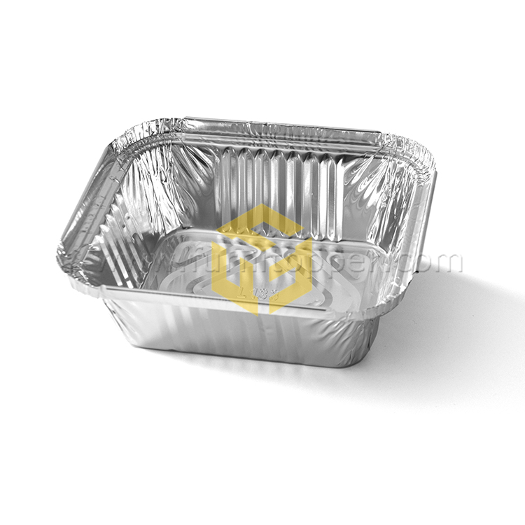 Household Disposable Food Box Aluminum Foil Contai