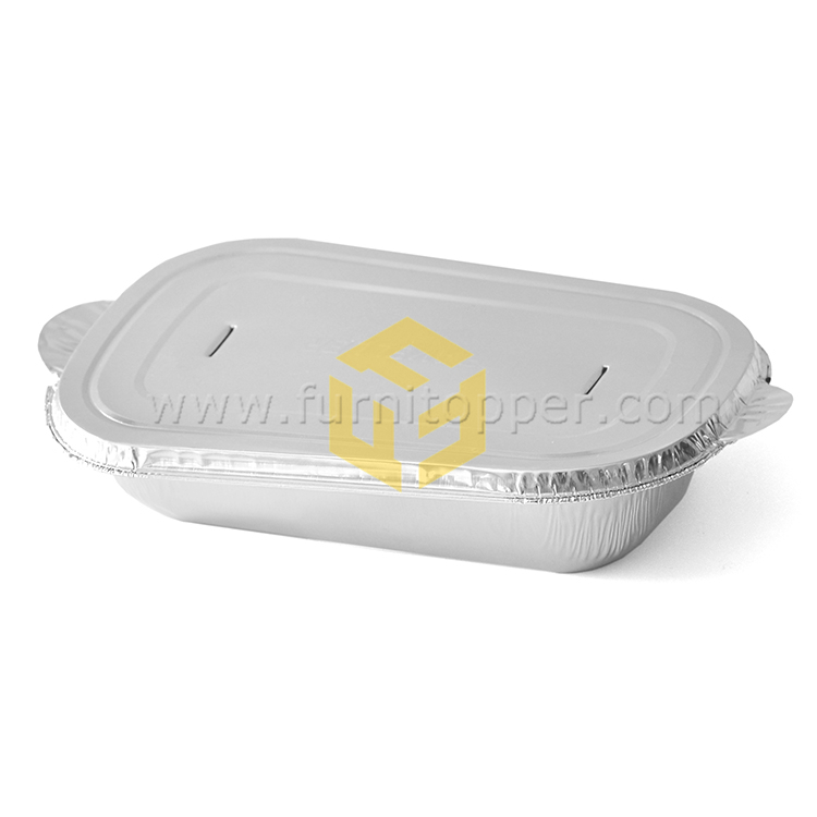 Sealing Aluminum Foil Container with Lids