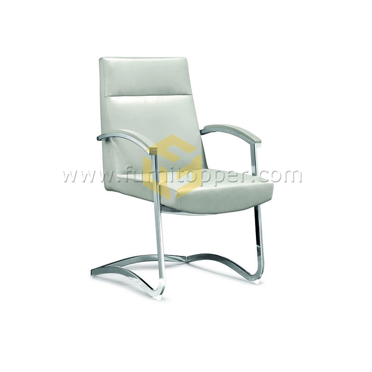 Luxury Executive Office Leather White Chair