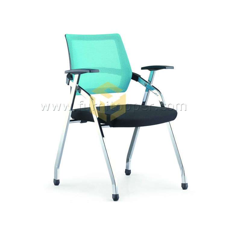 Stackable Plastic Training Chair With Writing Pad