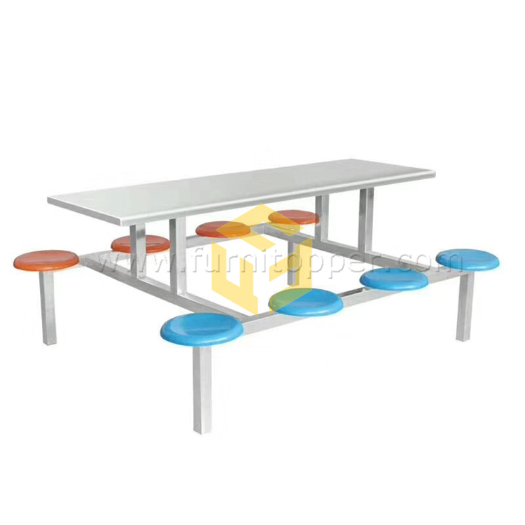 Stainless Steel School Cafeteria Table